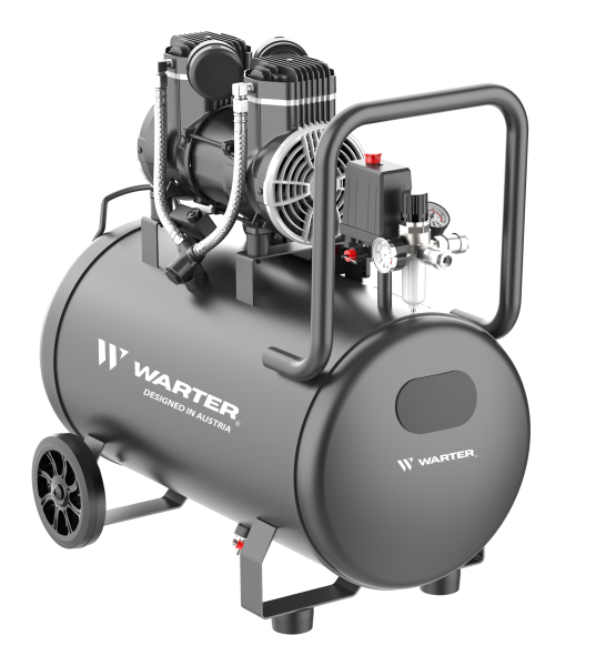 WARTER WC50 PRO 50L 230V Flüsterkompressor Set